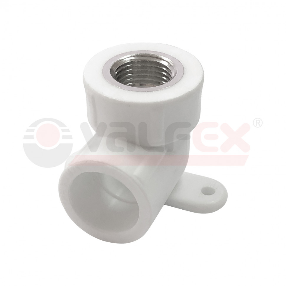 Угол с внутренней резьбой (простое крепление) 25х1/2" PRO (60/15) (Valfex)