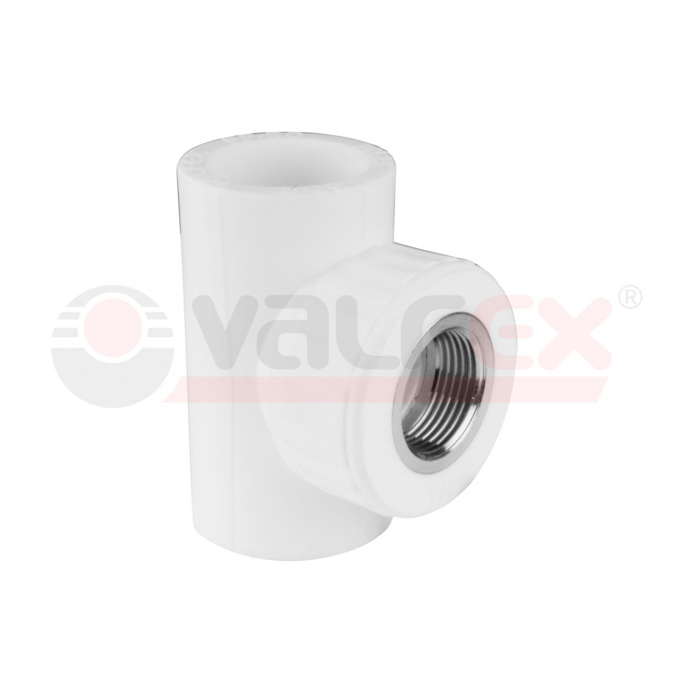 Тройник переходной с внутренней резьбой 32х3/4"х32 (30/10) (Valfex)