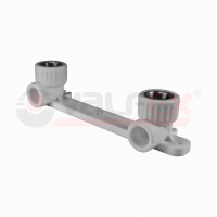 Комплект настенный для смесителя 20х1/2" в.р. (20/5) (Valfex) СЕРЫЙ