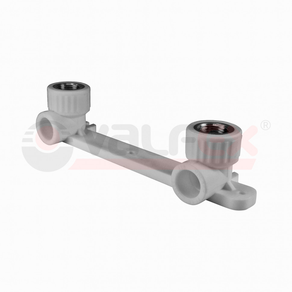 Комплект настенный для смесителя 20х1/2" в.р. (20/5) (Valfex) СЕРЫЙ