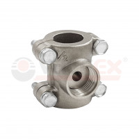Обойма-тройник ремонтная НИКЕЛИРОВАННАЯ VALFEX, ВР 1/2"х1/2"х1/2" (50/10) К