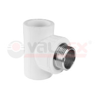 Тройник переходной с наружной резьбой 25х1/2"х25 (60/15) (Valfex)