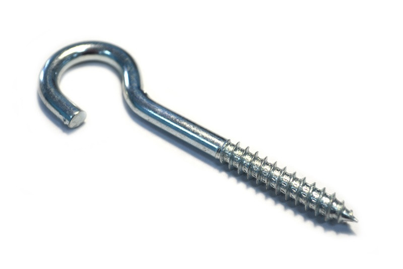Шуруп с полукольцом 5х60 (200шт)