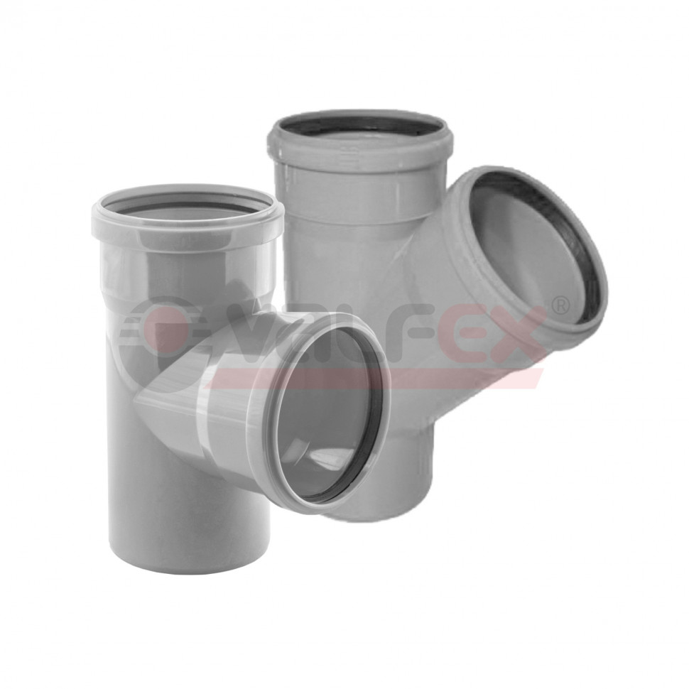 Тройник 45 град 110-50 (30) (Valfex)