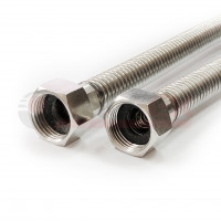 Гибкая подводка для газа 1/2" гайка-гайка 0,5 м VALFEX (10/1)