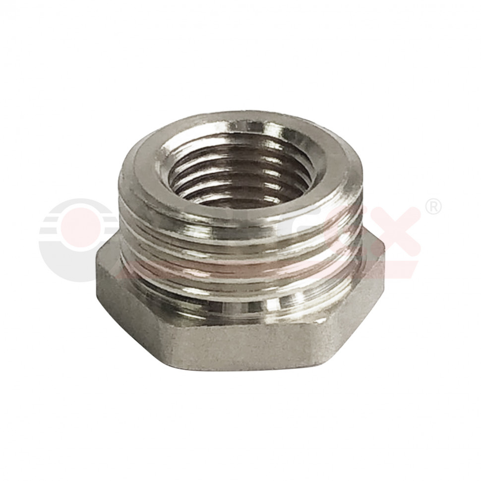 Футорка никелированная VALFEX  НР 3/8" - ВР 1/4" (700/10)