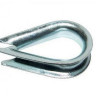 Коуш для стальных канатов цинк DIN 6899  м4  Средняя фасовка  (200шт)